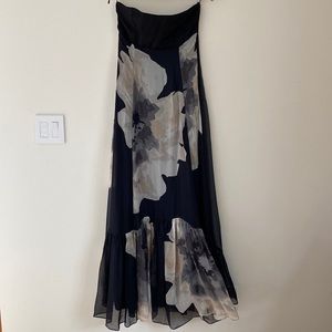 Zara strapless long dress